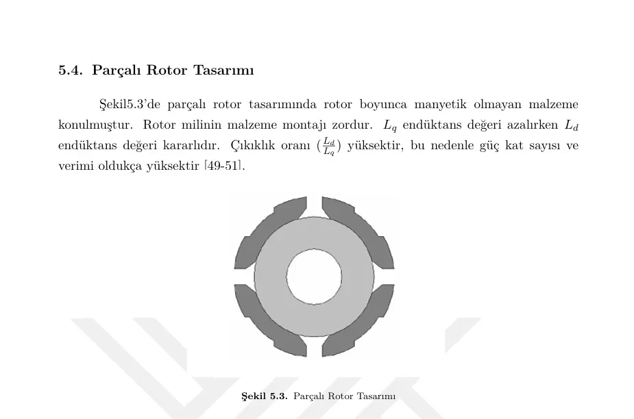 Parçalı rotor yaklaşımı